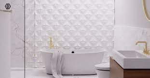 Bosan Dengan Keramik Intip 5 Pilihan Material Dinding Kamar Mandi Mewah Mosaicart