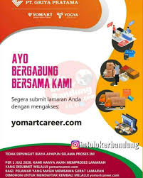 Gaji yomart bandung 2020 : Lowongan Kerja Pt Griya Pratama Yomart Bandung Juli 2020 Infolokerbandung Com Kota Bandung Surat Membaca