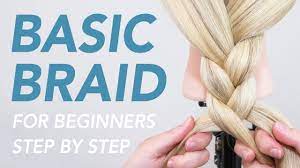 Crochet hair is beautiful not only in long lengths. How To Braid Hair Basic 3 Strand Braid For Beginners Everydayhairinspiration Youtube