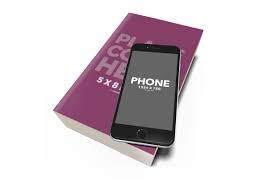 5 X 8 Paperback Book With Iphone Mockup Covervault Iphone Mockup Iphone Paperback Books