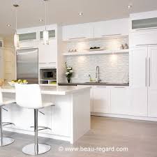 Armoires De Cuisine Blanches Recherche Google Kitchen Remodel White Modern Kitchen Condo Kitchen