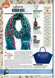 Esquire December 2013 Gorjana Scarf Featured In The Holiday Gift Guide Editorial Design Layout Magazine Layout Design Magazine Design