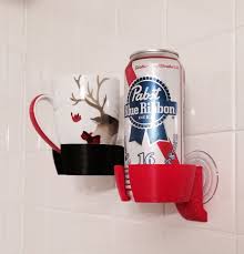 Shower Beer Beverage Wine Holder Bathroom Bathtub Bath 3d Printed Shower Beer Wine Holder Beer Holders