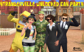 Type in the following line: Ts4 Strangerville Unlocked Cas Parts Rebel Creators