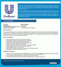 Job At Unilever Job Posting Job Positivity
