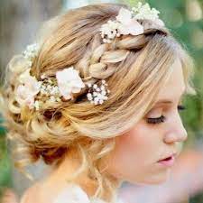 Heavenly Vintage Wedding Blog 70s Inspired Hairstyles 4 Jpg 424 424 Pixels Bohemian Wedding Hair Romantic Wedding Hair Braided Hairstyles For Wedding