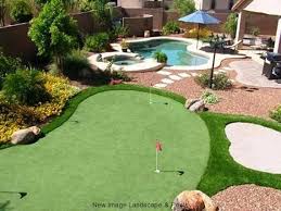 For instance, a strong foundation is required for a backyard putting green. Get A Backyard Putting Green At Home New Image Landscape Pools
