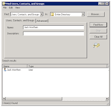 On the active directory object type dialog box, click only the following objects in the folder:. Unlocking An Active Directory Domain Account In Windows Server