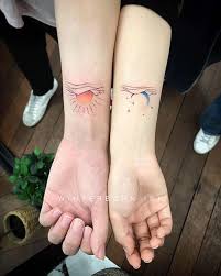 Some couples prefer a more colorful design. 63 Most Beautiful Sun And Moon Tattoo Ideas Page 2 Of 6 Stayglam
