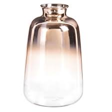 Vase En Verre Cuivre H15 Maisons Du Monde Copper Glass Vase Glass Vase