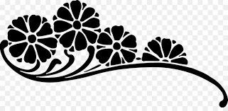 All images and logos are crafted with great workmanship. Bunga Hitam Dan Putih Abstrak Gambar Png