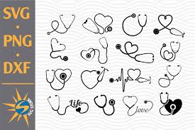 Download Stethoscope Silhouette Graphic By Svgstoreshop Creative Fabrica PSD Mockup Templates