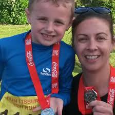 Co Armagh mum uses running to help cope with losing her husband