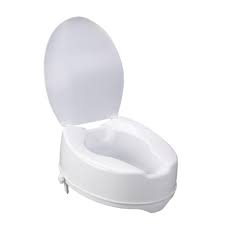 Drive Raised Toilet Seat With Lock And Lid 12067 The Home Depot Toilet Seat White Toilet Seats Toilet