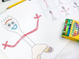 Each lesson can be completed at your own pace and comes with a series of homework assignments. How To Draw Forky From Toy Story 4