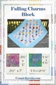 Falling Charms Block Quick And Easy Tutorial 2018 Quilts