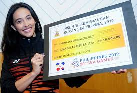 Malaysia menutup temasya sukan sea filipina 2019 dengan penuh kekecewaan selepas gagal memenuhi sasaran 70 pingat. Farah Ann Sifatkan Insentif Sukan Sea Dorongan Lebih Berjaya