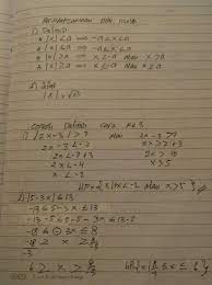 Pernyataan inilah yang akan kita gunakan untuk menemukan solusi dari persam. Persamaan Nilai Mutlak Linear Satu Variabel Brainly