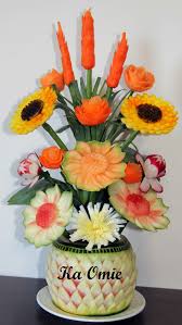 Fruits And Vegetable Carvings Fruit And Vegetable Carving Vegetable Carving Food Sculpture