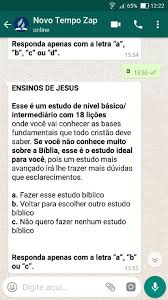 Estudo Biblico Novo Tempo Pelo Whatsapp Mais Relevante