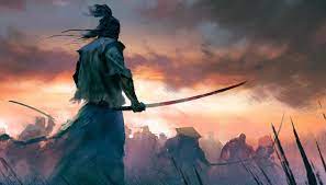 Firstly, the tree has a slight movement and the sakura is orange in color, which can be toggled. Samurai Warrior 4k Cool Digital Art Wallpaper Hd Fantasy 4k Wallpapers Images Photos And Background Wallpapers Den