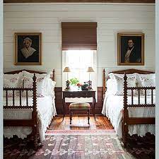 A Cute Bedroom From A Cabin In Madison Georgia Phoebehowarddecorator Luxury Hotel Room Home Bedroom Colonial Decor
