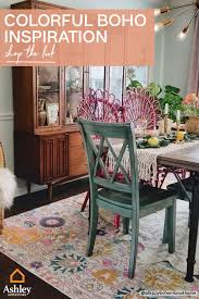 Colorful Boho Inspo To Get You Inspired Dining Room Inspiration Eclectic Interior Design Boho Furniture