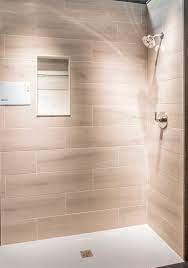 Albero Cenere 8 8 X 34 In Bathroom Shower Walls Bathroom Wall Tile Wood Tile Shower