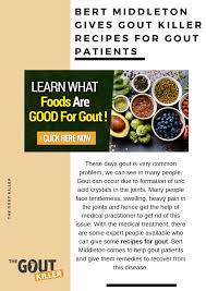 Recipes For Gout Patients Gout Recipes Recipes Gout