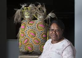 The Wandjuk Marika Memorial Three Dimensional Award Was Given To Rhonda Sharpe From Larapinta Town Camp In Alice Springs Indigenous Art Arts Award Art