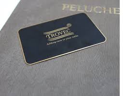 Pure metal cards matt black stainless steel cards are a great way to promote yourself or your brand. Black Brass Metal Visiting Card Rs 150 Piece Peluche Inc Id 21088756162