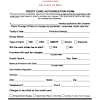Charged to the above card number at the time of checkout or event conclusion. 1