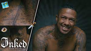 The two artists worked on cannon for two days straight as they created a masterpiece representing the journey cannon has been on throughout his life. Nick Cannon Shares His Most Meaningful Tattoo Tattoo Tours Youtube