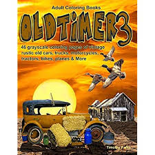 Showing 12 coloring pages related to hot rod. Buy Adult Coloring Books Oldtimer 3 46 Grayscale Coloring Pages Of Oldtimer Classic Cars Junkers Antiques Hot Rods Rustic Cars Old Planes Old Trains Motorcycles Bikes Trikes And More Paperback August