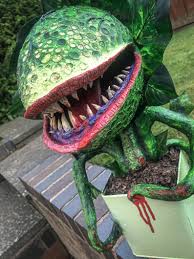 Little Shop Of Horrors Man Eating Plant 50cm Sculpture Movie Etsy Little Shop Of Horrors Halloween Decorations Diy Outdoor Halloween Props Diy