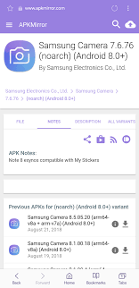 My notebooks is a next generation paperless notebook for android. Samsung Camera 7 6 76 Seems To Be Compatible With My Stickers Or Ar Emoji Can T Seem To Install The Apk I M On The August Security Patch Exynos Galaxynote8