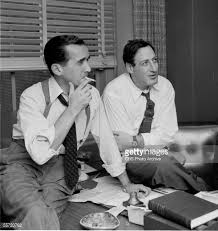 American Journalist Edward R Murrow And Producer Fred Friendly Sit Edward R Murrow Journalist Broadcast Journalism