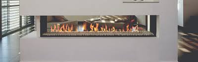 The fire looks so real, one might not be able ot tell the difference to a traditional wood burning furnace. Ortal Modern Gas Fireplaces From Robeys
