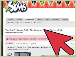 On pc, hold ctrl and shift, then press c. The Sims 2 Cheats Remove Censor Blur
