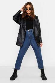 Belted Wrap Faux Leather Jacket Boohoo Uk Leather Jackets Women Faux Leather Jacket Outfit Leather Coat Outfit