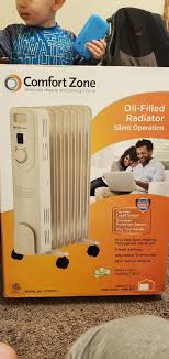 Comfort Zone Cz7007j 1 200 Watt Electric Oil Filled Radiant Portable Heater Walmart Com Walmart Com