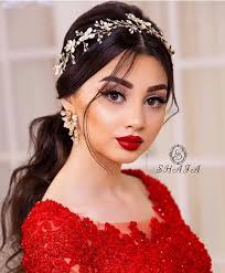 Instagram Da Shafa Studio Sac Shafaqnovruz Makiyaj Ayanshafag Wedding Hairstyles For Women Gold Bridal Hair Comb Wedding Hairstyles