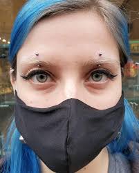 Double eyebrow piercing. Pain level: 2/10, expected healing approx 2-3  months. Piercing prices and walk-in hours can be found at our website  www.wyldesydestattoo.com #eyebrowpiercing #piercing #bodypiercing  #wyldesydestattoo #sandiego #piercingstudio