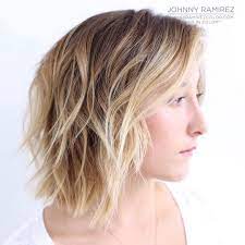 Longer in the front, a shaggy lob will help elongate your face shape, creating a slimming effect. 20 Best Shag Haircuts For Thin Hair That Add Body