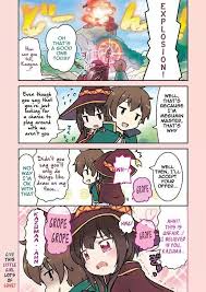 Kono Subarashii Sekai Ni Shukufuku Wo Kurenai Densetsu Full Movie Megumin And Satou Kazuma Kono Subarashii Sekai Ni Shukufuku Wo Drawn By Mizuki Maya Anime Stories Anime Anime Funny