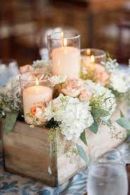 Rustic Wedding Decor For Country Ceremony Romantic Rustic Wedding Wedding Table Centerpieces Rustic Wedding Decor