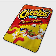 Cheetos 10ct cheetos crunchy hot, 10 ounce. Cheetos Puffs Flamin Hot Fleece Blanket Teeshopee