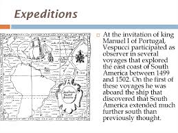Amerigo vespucci was a florentine navigator whose reputation, long in decline, made a remarkable comeback as 20th historians have been confused about voyages made by vespucci himself; Amerigo Vespucci Online Presentation