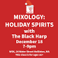 Mixology: Holiday Spirits — WSK event image