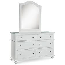 Mirror supports packed with the matching dresser. Legacy Classic Kids Madison N2830 1100 0100 Classic Dresser With 6 Drawers And Arched Mirror Dunk Bright Furniture Dresser Mirror Sets